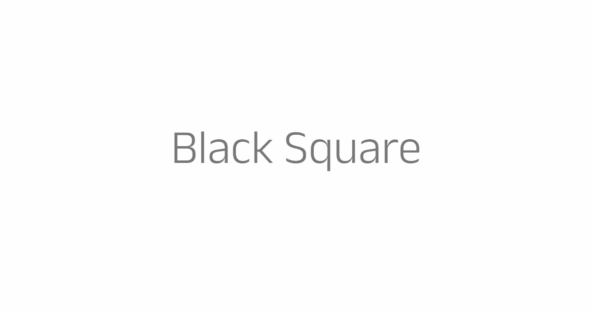 Black Square