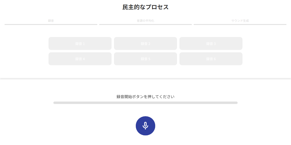 民主的なプロセス